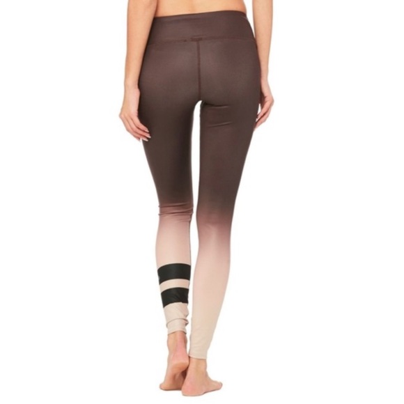 Alo Airbrushed Purple and Pink Leggings - Picture 2 of 6